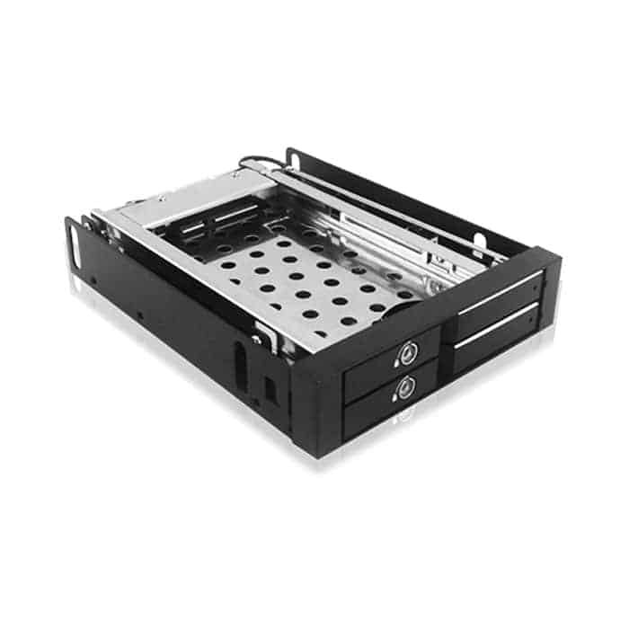 ICY BOX Mobile Rack for 2 x 2.5- SATA HDD-SSD